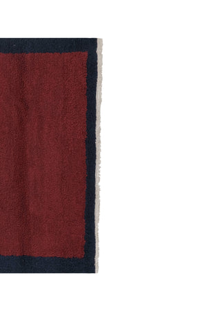Vintage Turkish Shaggy Rug 3'5'' x 5'7''
