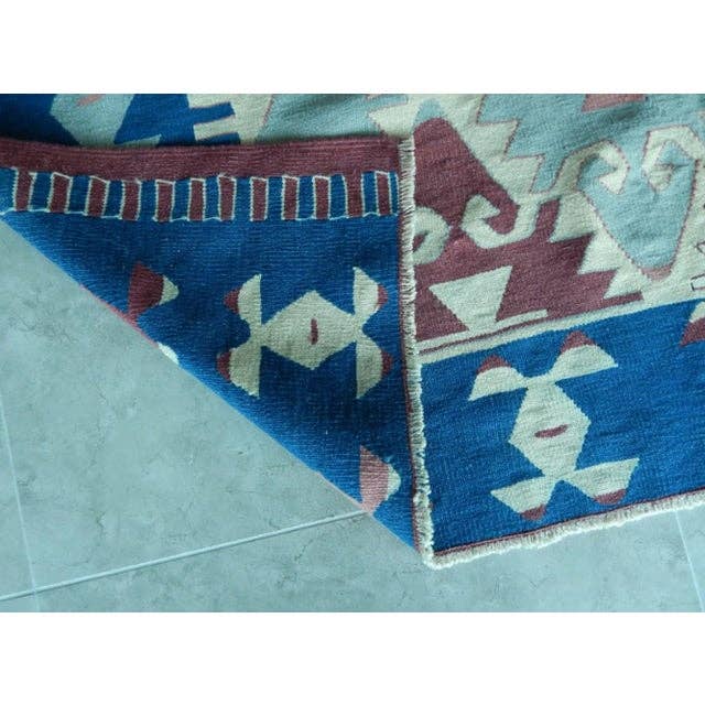 Vintage Turkish Kilim Rug 6'7'' x 9'8''