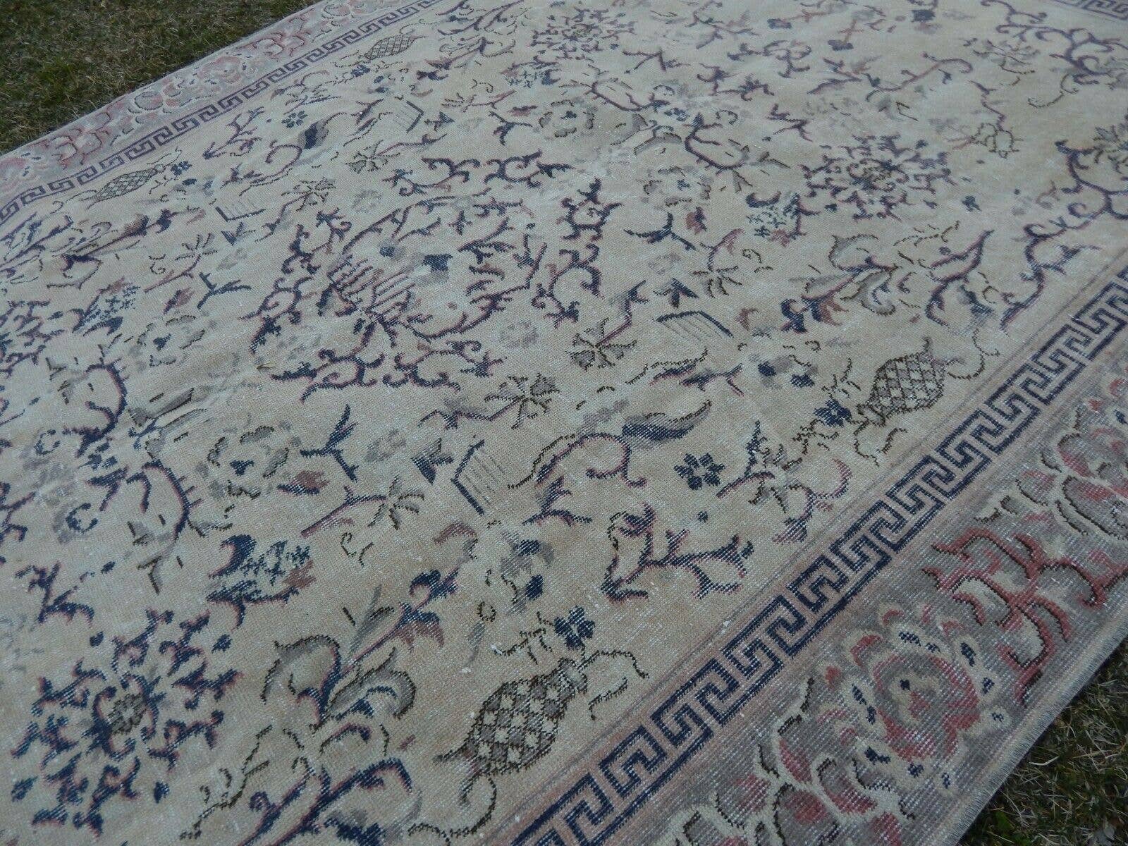 Vintage Turkish Rug 6'7'' x 10'6''