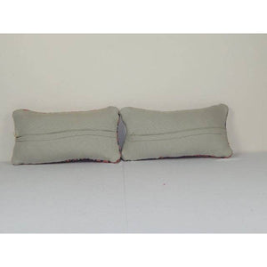 Rug Pillow Cover Set of 2 | 8'' x 16''