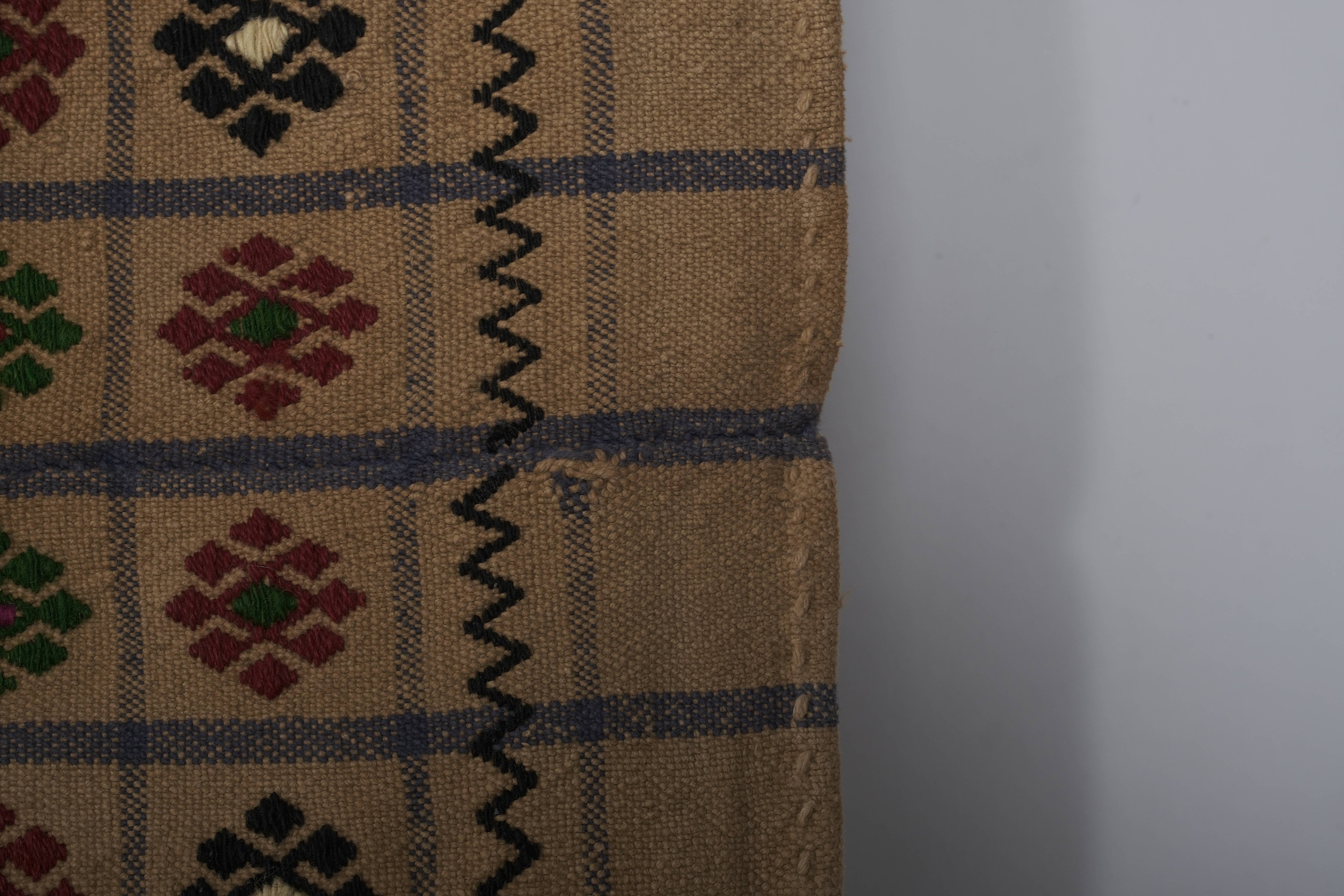 Vintage Turkish Kilim Rug 7'5'' x 10'8''