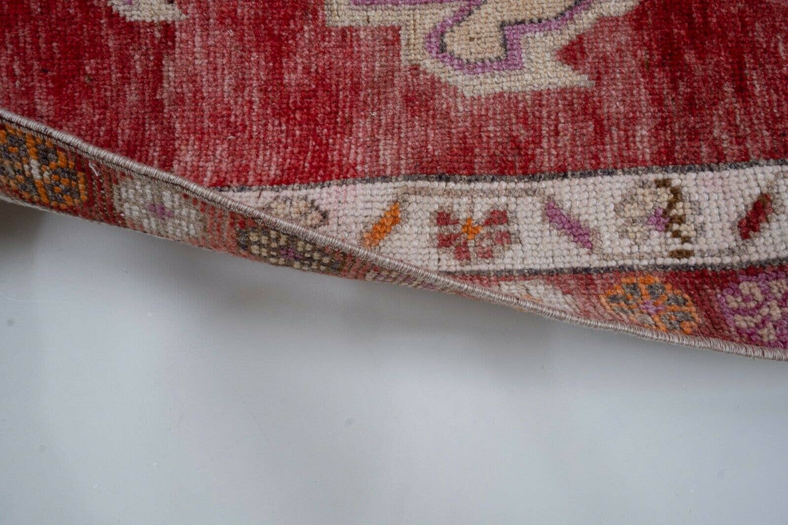 Vintage Herki Oushak Runner 2'9'' x 11'4''