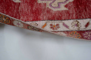 Vintage Herki Oushak Runner 2'9'' x 11'4''