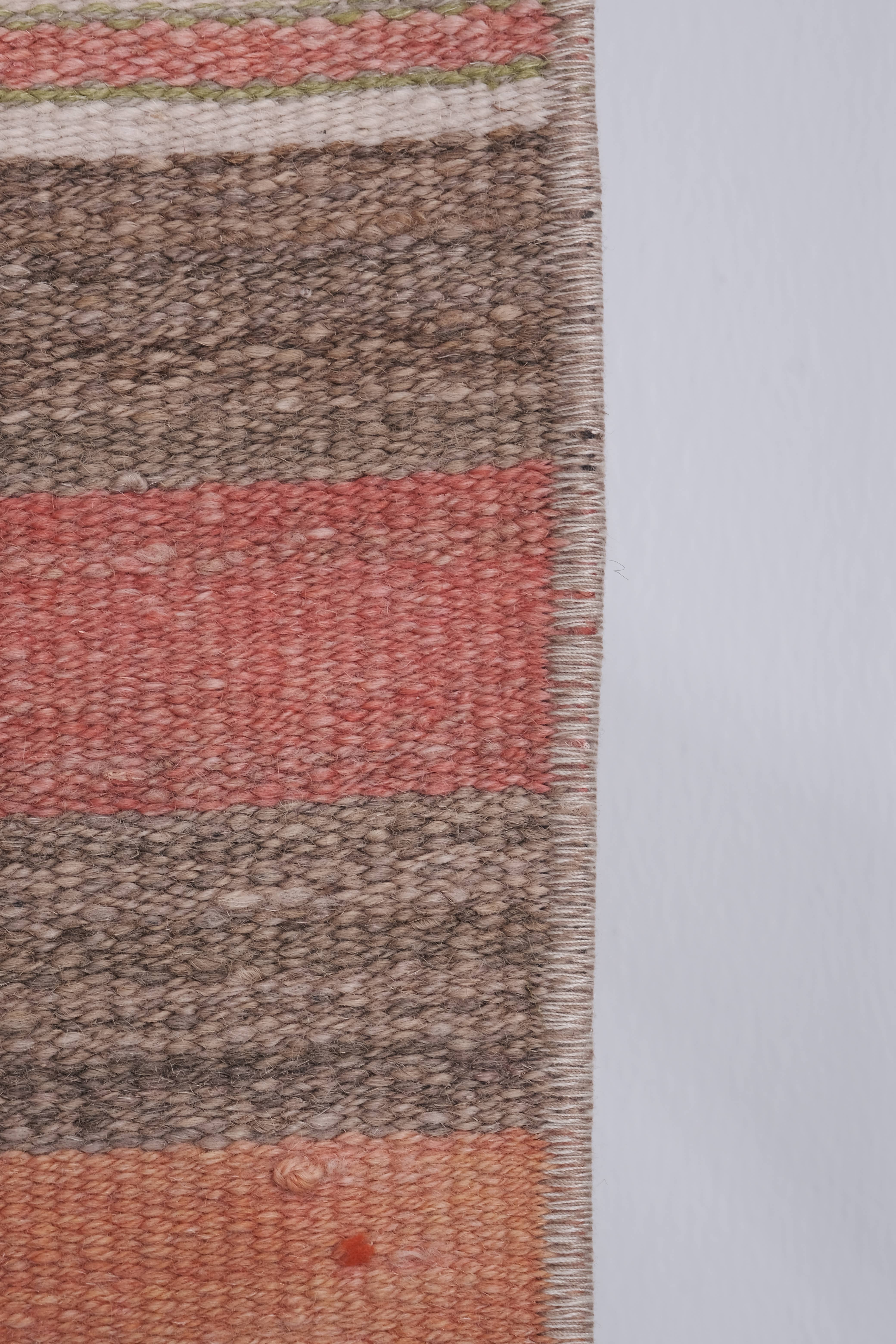 Vintage Turkish Kilim Runner 2'6'' x 11'7''