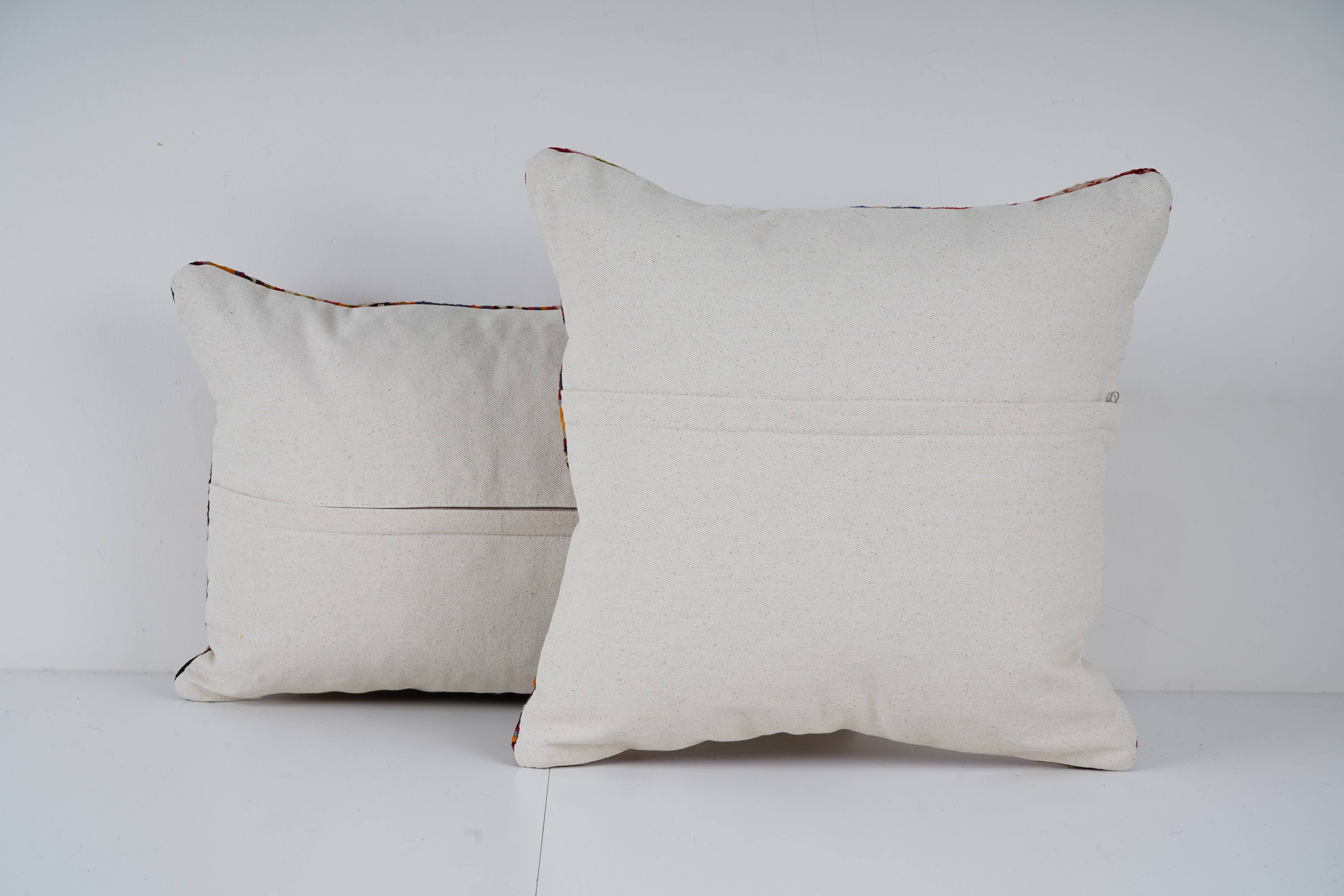 Kilim Pillow Cover Set of 2 | 16'' x 24''