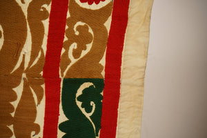 Suzani Wall Hanging & Bedspread | 4'9'' x 5'2''
