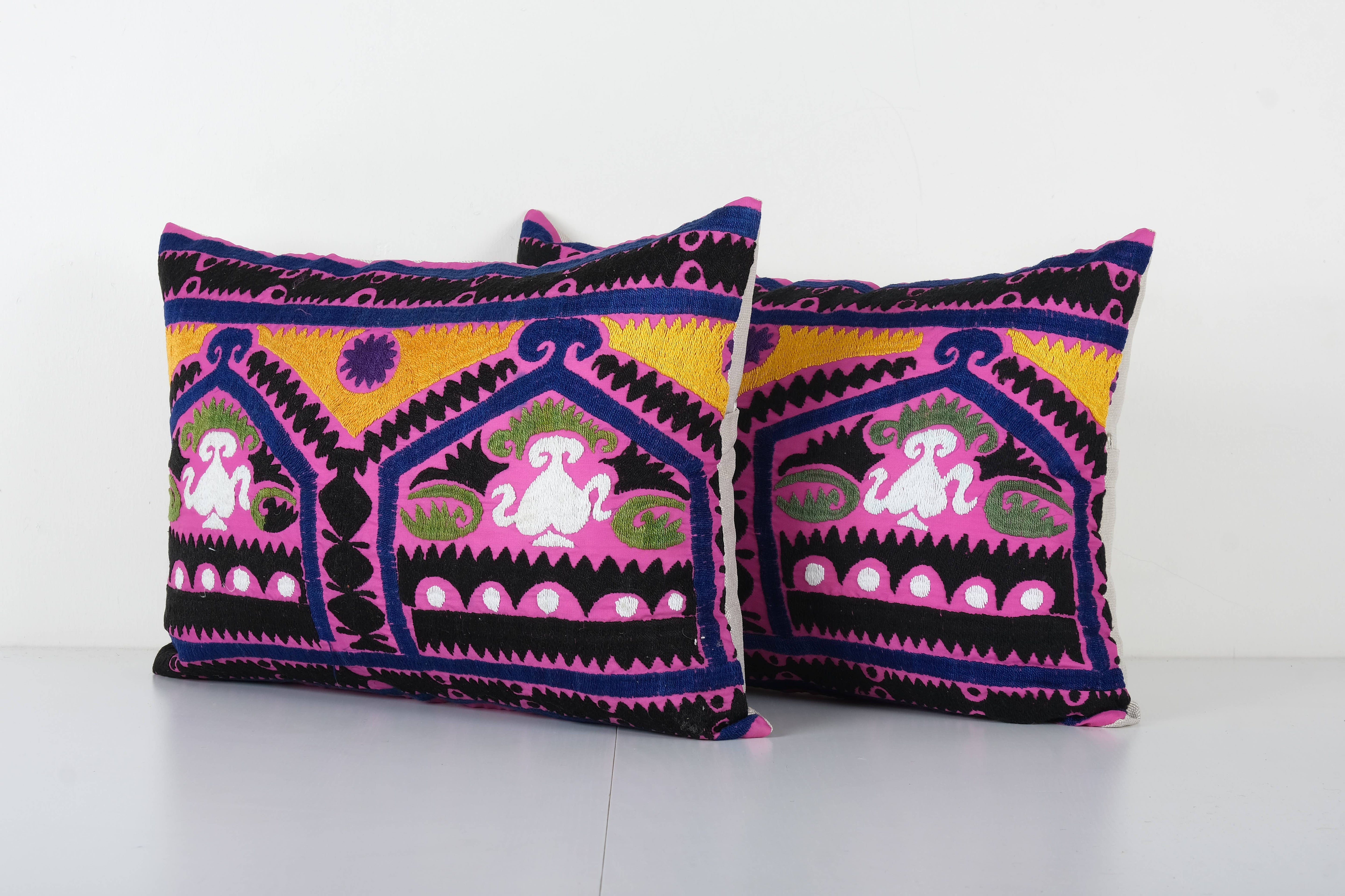 Suzani Pillow Cover Set of 2 | 16'' x 20''