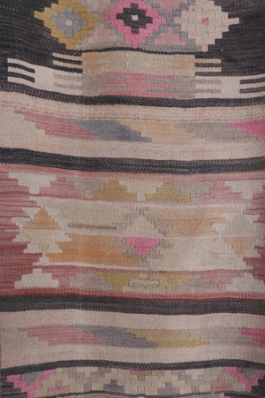 Vintage Turkish Kilim Runner 2'3'' x 22'2''
