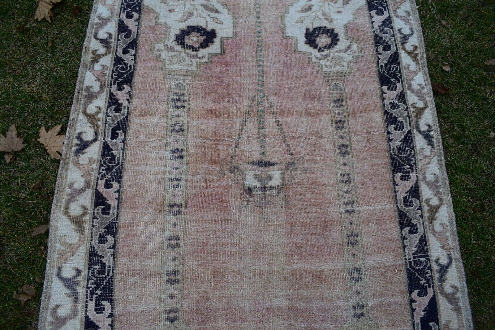 Vintage Oushak Rug 3'6'' x 5'8''