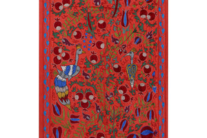 Suzani Wall Hanging & Bedspread 3'4'' x 6'1''