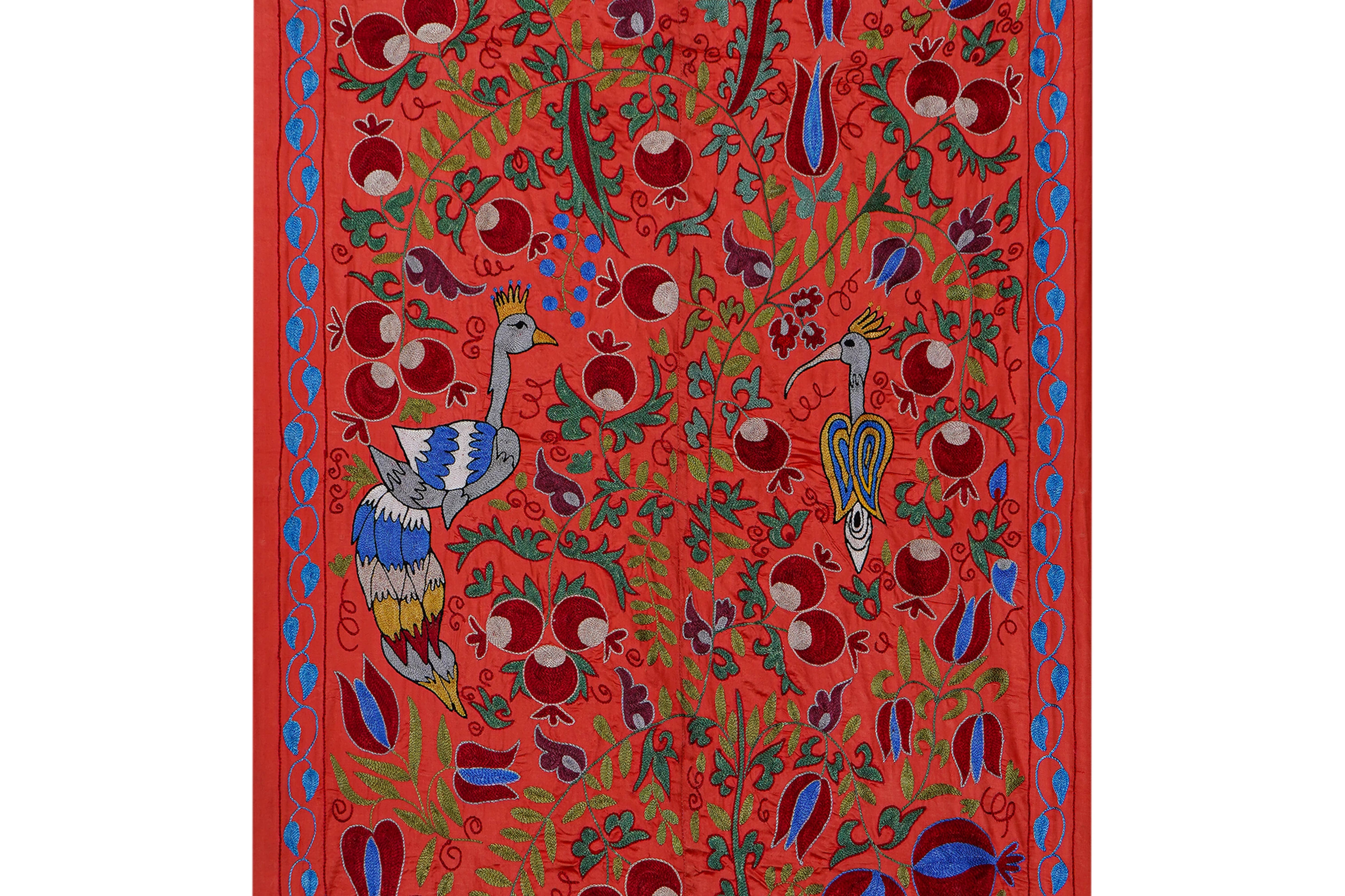 Suzani Wall Hanging & Bedspread 3'4'' x 6'1''