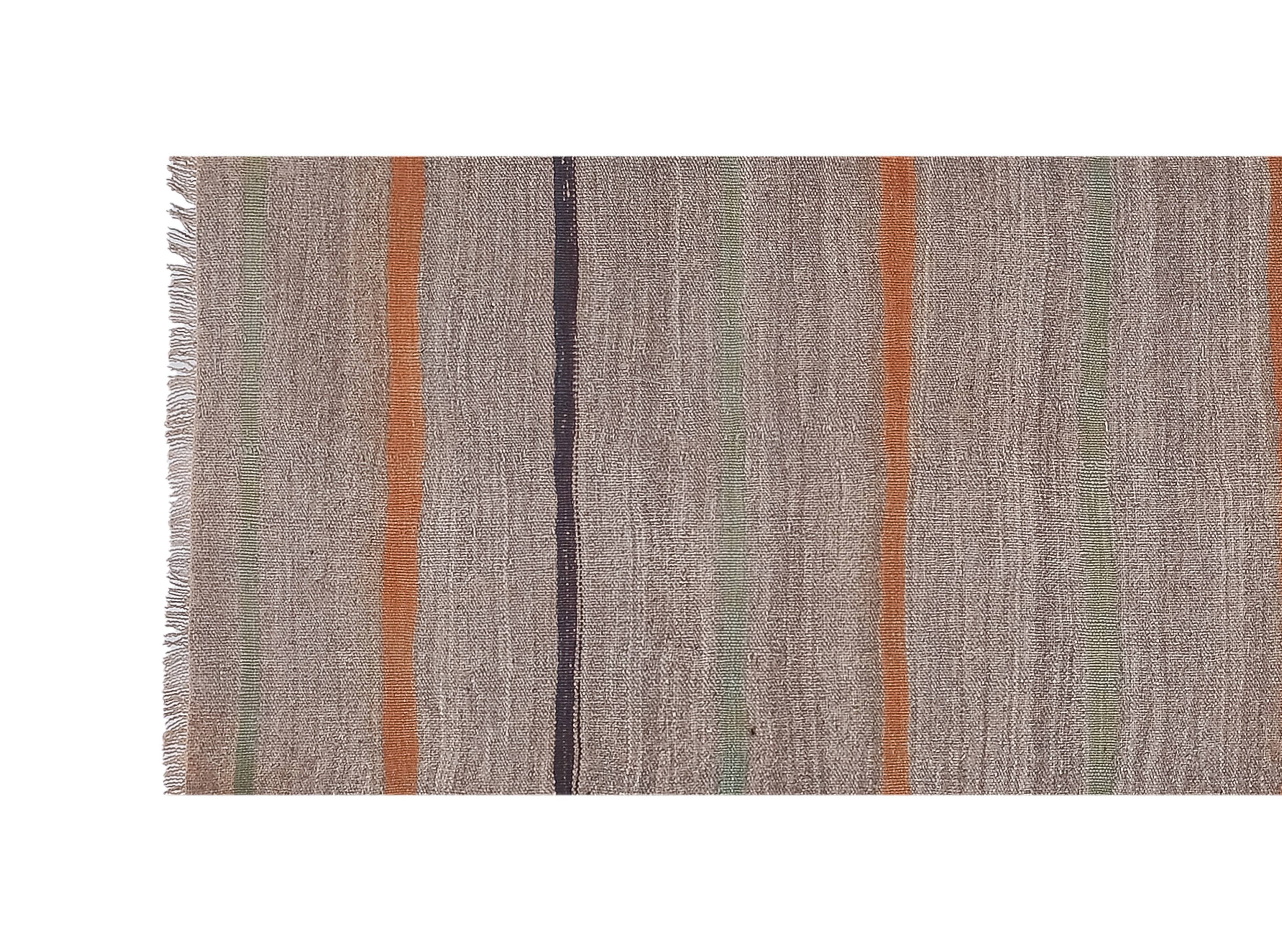 Vintage Turkish Kilim Runner 2'4'' x 10'