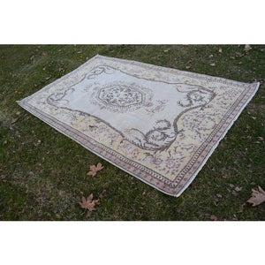 Vintage Turkish Rug 5'6'' x 9'