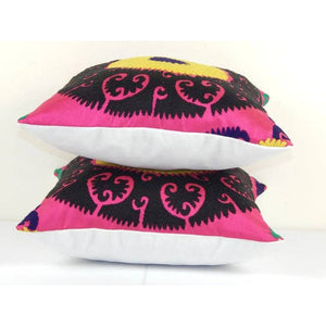 Suzani Pillow Cover Set of 2 | 16'' x 16''