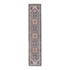 Vintage Oushak Runner 2'2'' x 10'5''