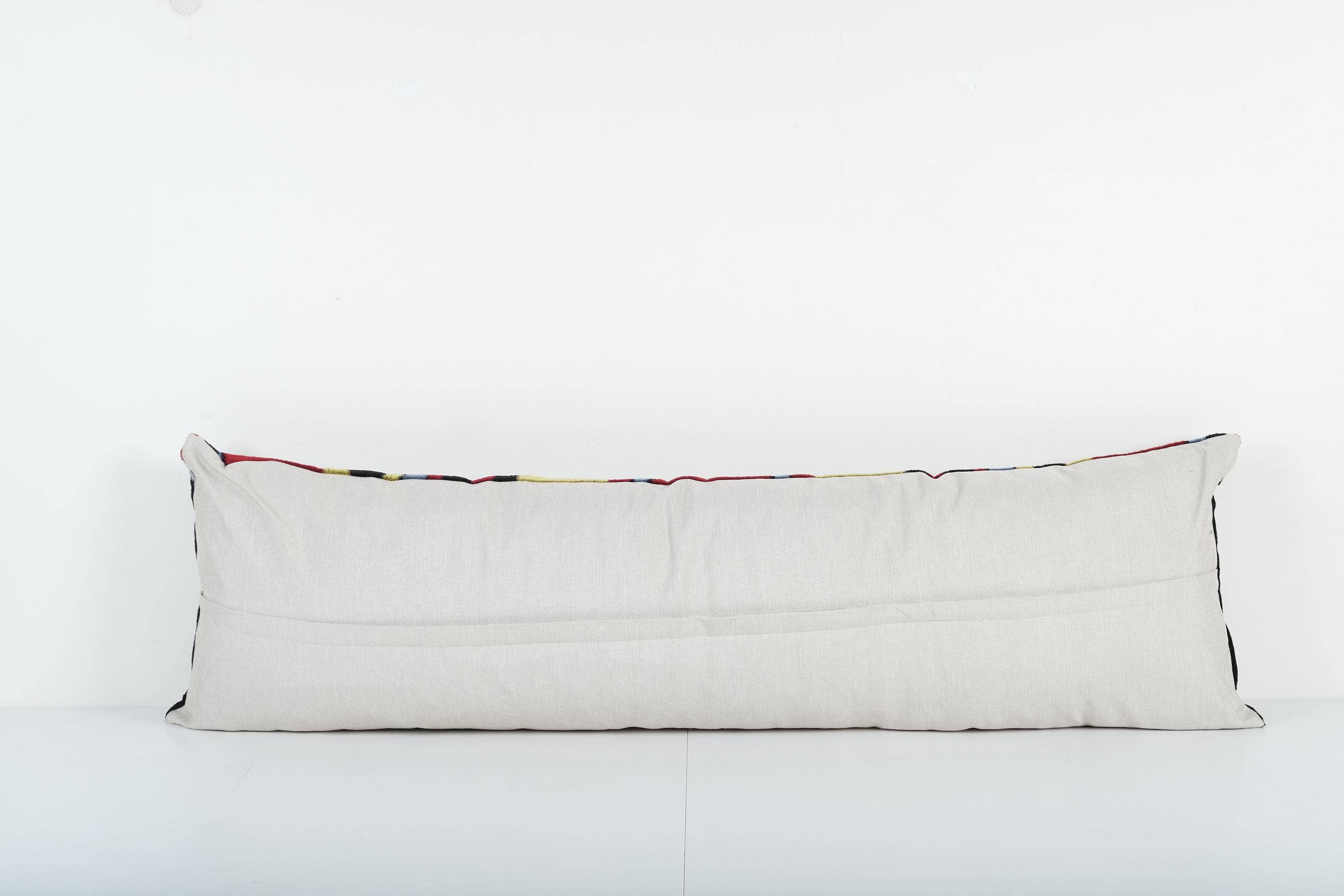 Silk Ikat Velvet Pillow Cover | 14'' x 47''