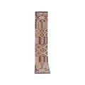 Vintage Turkish Kilim Runner 2'5'' x 15'1''