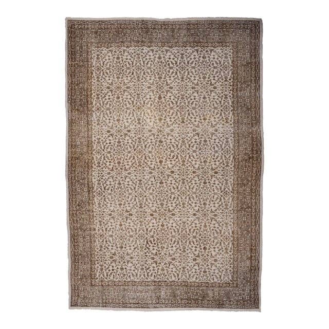 Vintage Oushak Rug 6'9'' x 10'