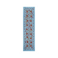 Hand-Embroidered Silk Suzani Wall Hanging & Bedspread 1'9'' x 6'3''