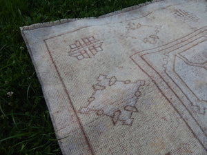 Vintage Oushak Rug 6'5'' x 8'10''
