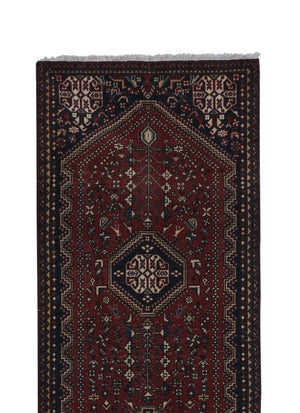 Vintage Turkish Runner Rug 2'7'' x 9'6''