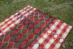 Vintage Turkish Tulu Rug 4'8'' x 5'5''