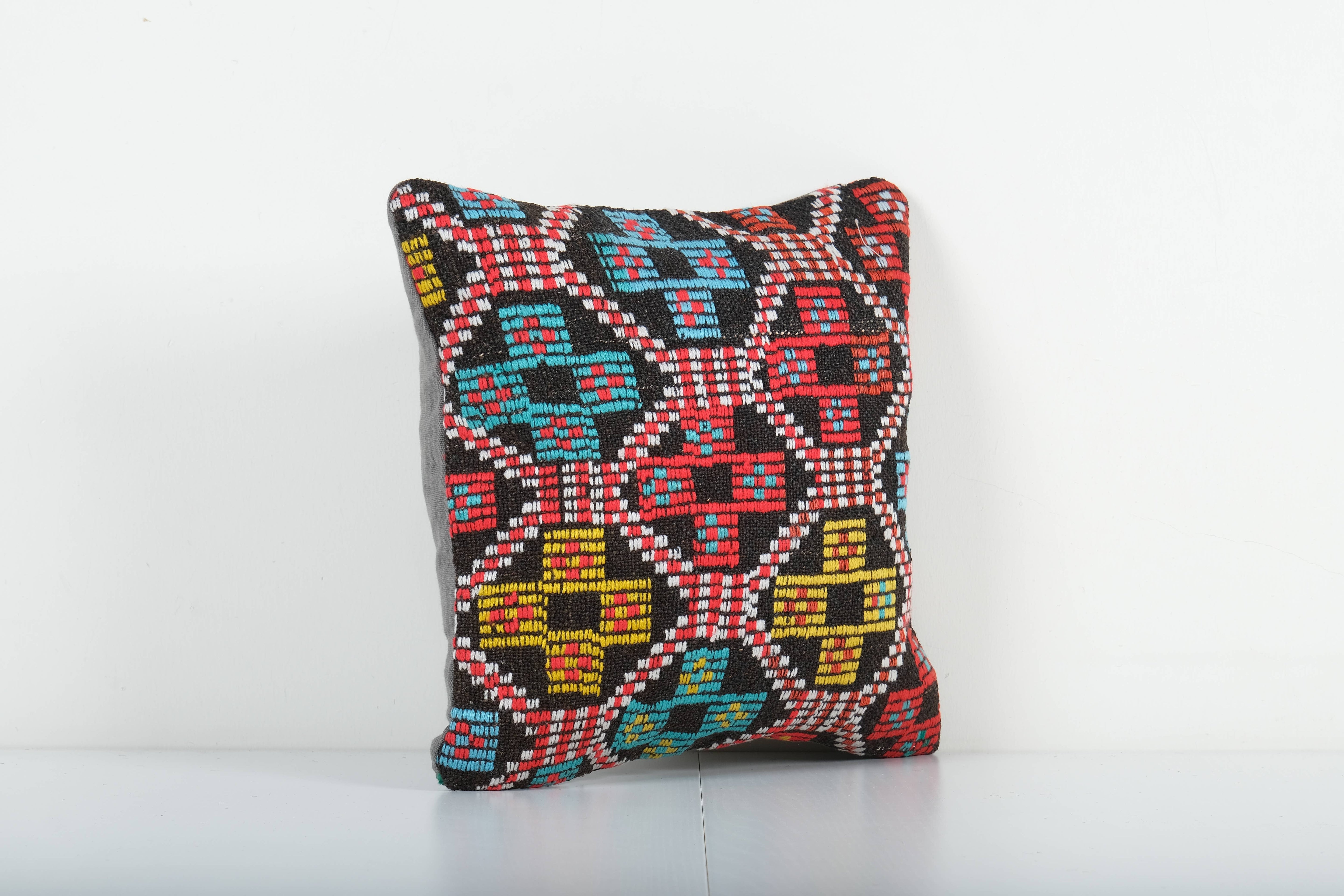 Kilim Pillow Cover | 15'' x 15''