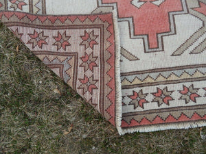 Vintage Kilim Rug 3'10'' x 4'