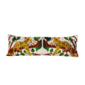 Tiger Silk Ikat Velvet Pillow Cover | 15'' x 45''