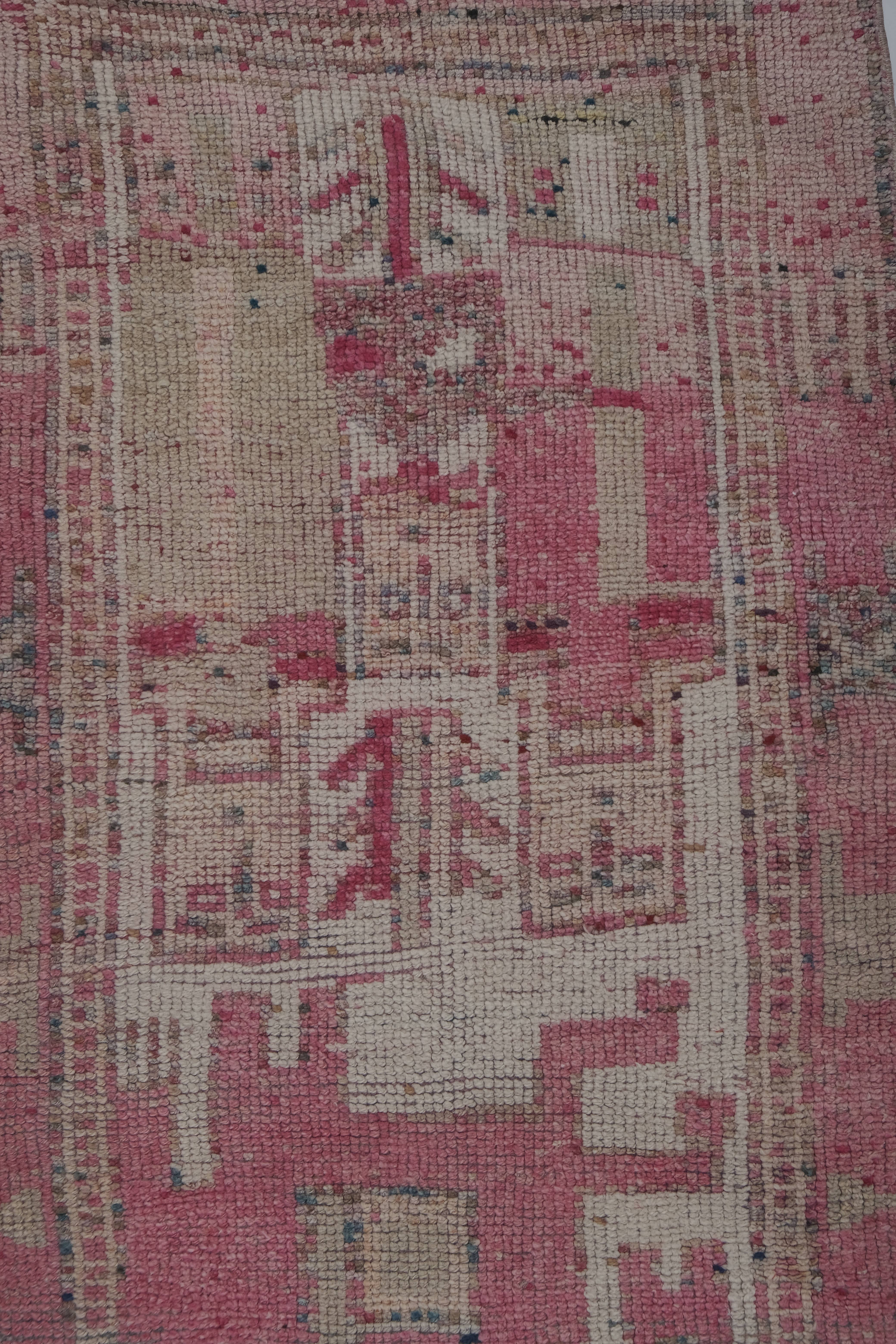 Vintage Kurdish Runner Rug 3'3'' x 10'10''