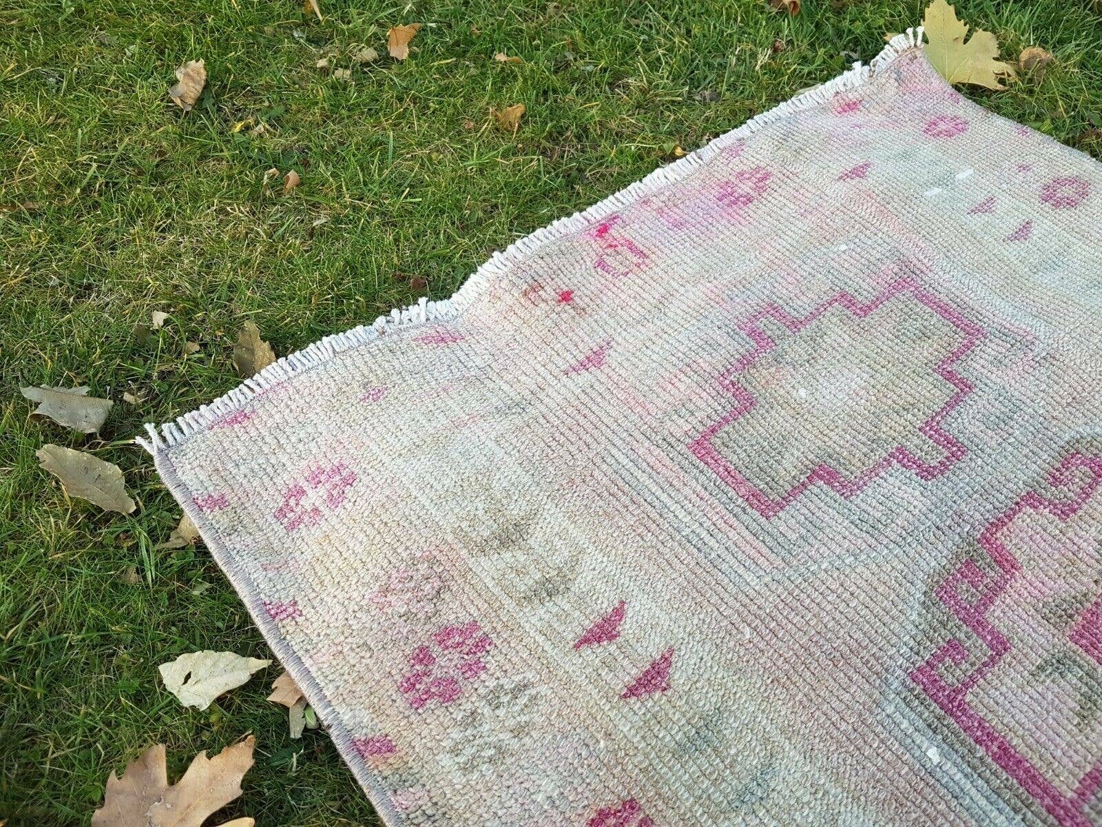 Vintage Oushak Runner 2'8'' x 13'1''