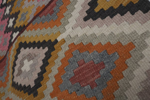 Vintage Turkish Kilim Runner 2'6'' x 14'11''