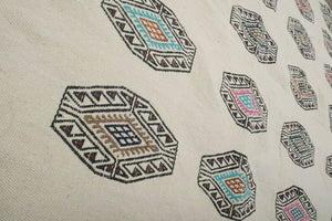 Vintage Turkish Konya Kilim Rug 5'4'' x 7'3''