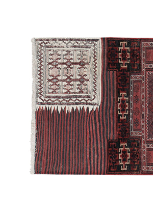 Vintage Turkish Anatolian Rug 3'1'' x 7'7''