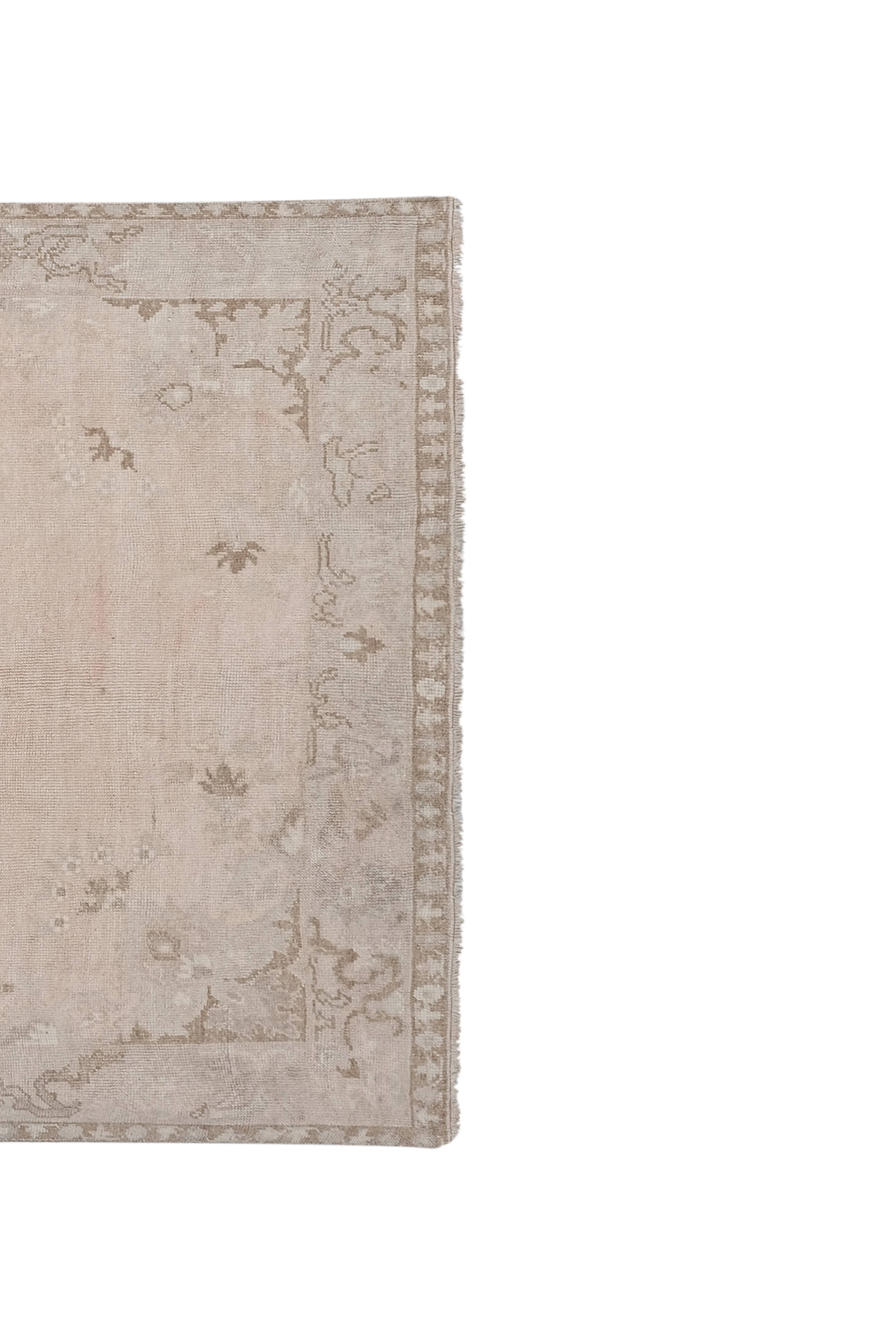 Vintage Turkish Rug 4'9'' x 9'6''