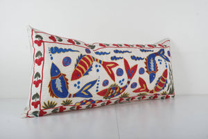 Suzani Bedding Pillow Cover | 17'' x 38''