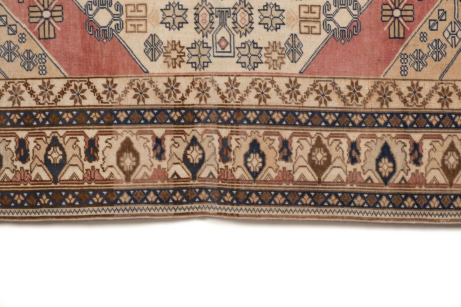 Vintage Turkish Karapinar Rug 6'8'' x 10'10''