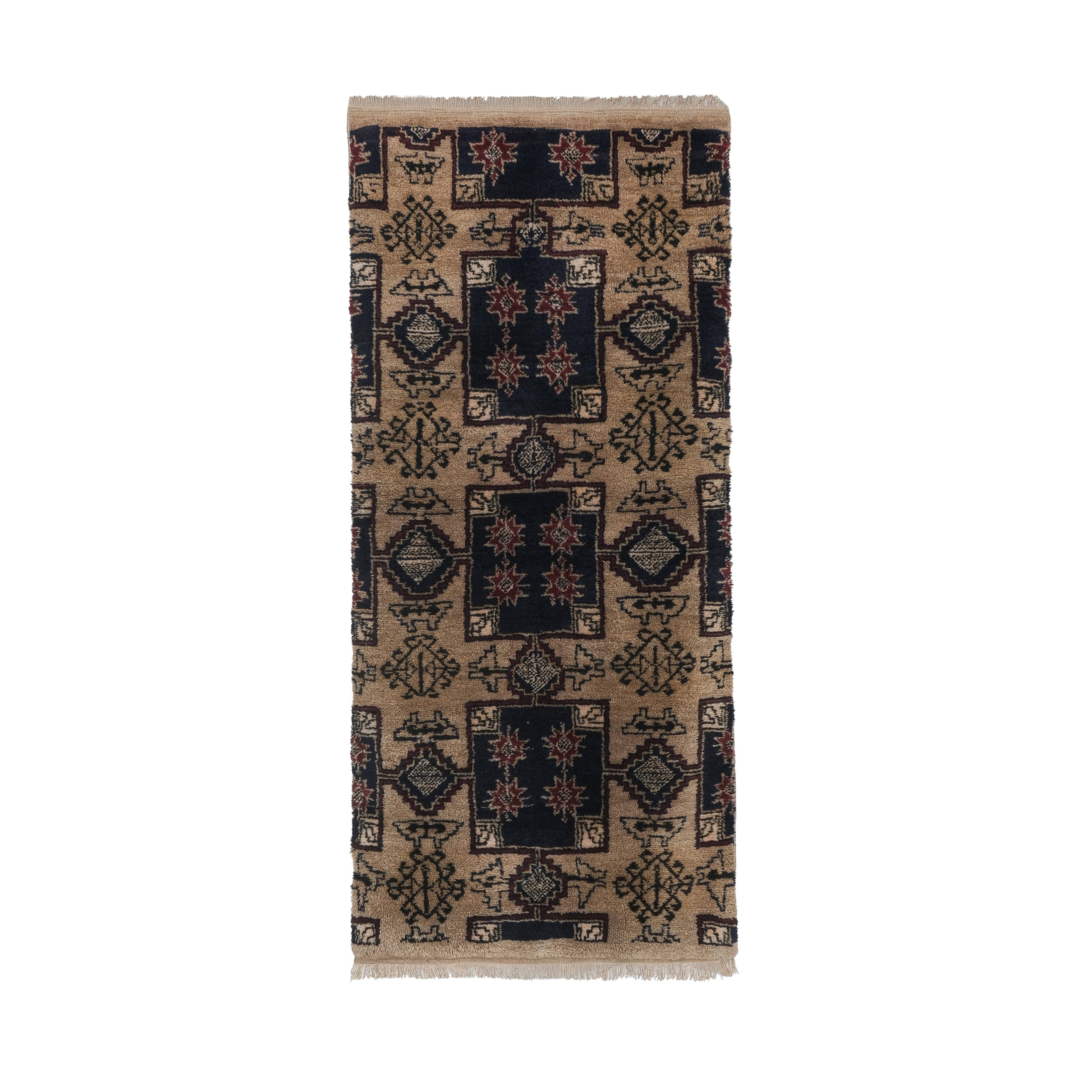 Vintage Turkish Tulu Rug 2'11'' x 6'4''