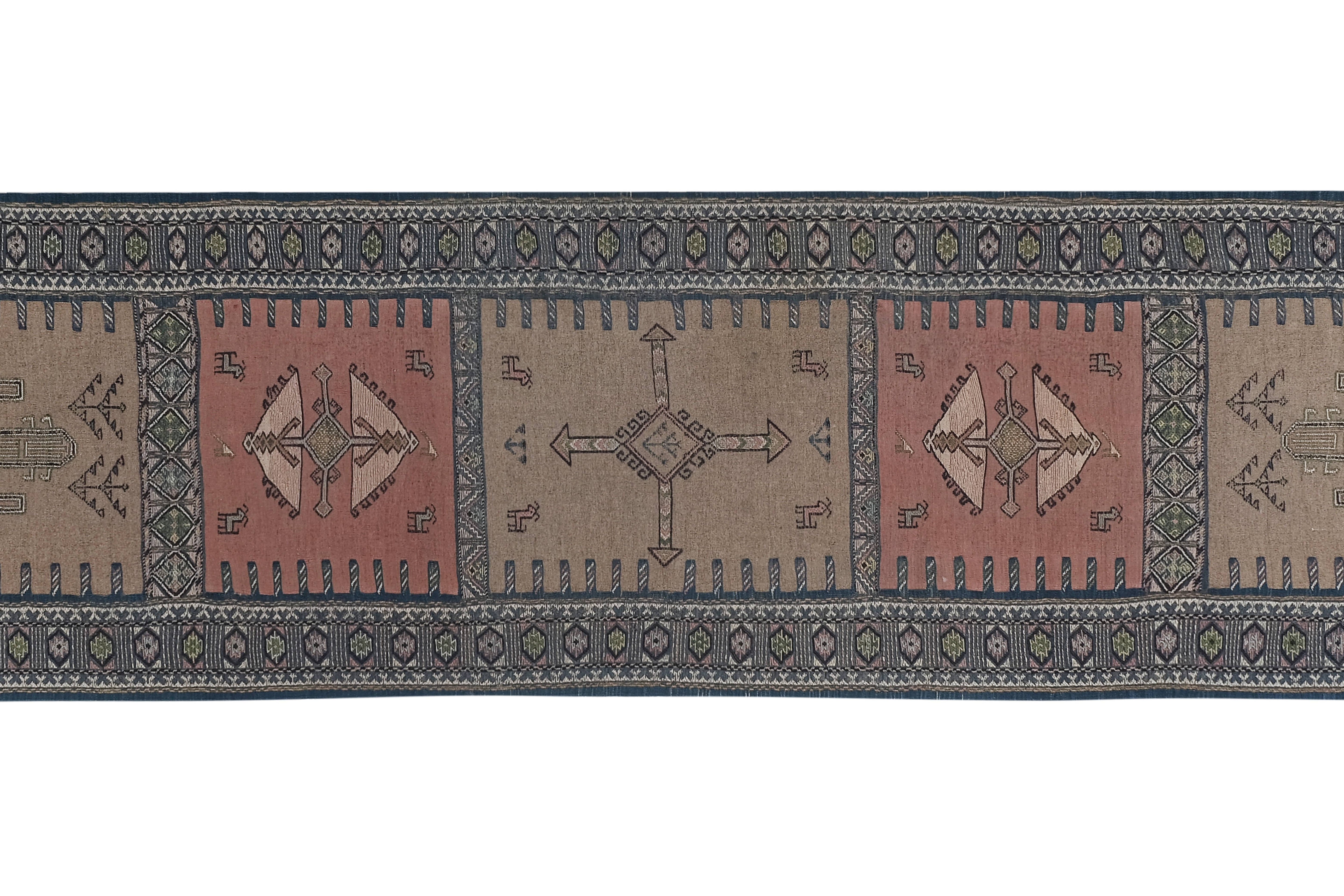 Vintage Turkish Runner 3'1'' x 13'3''