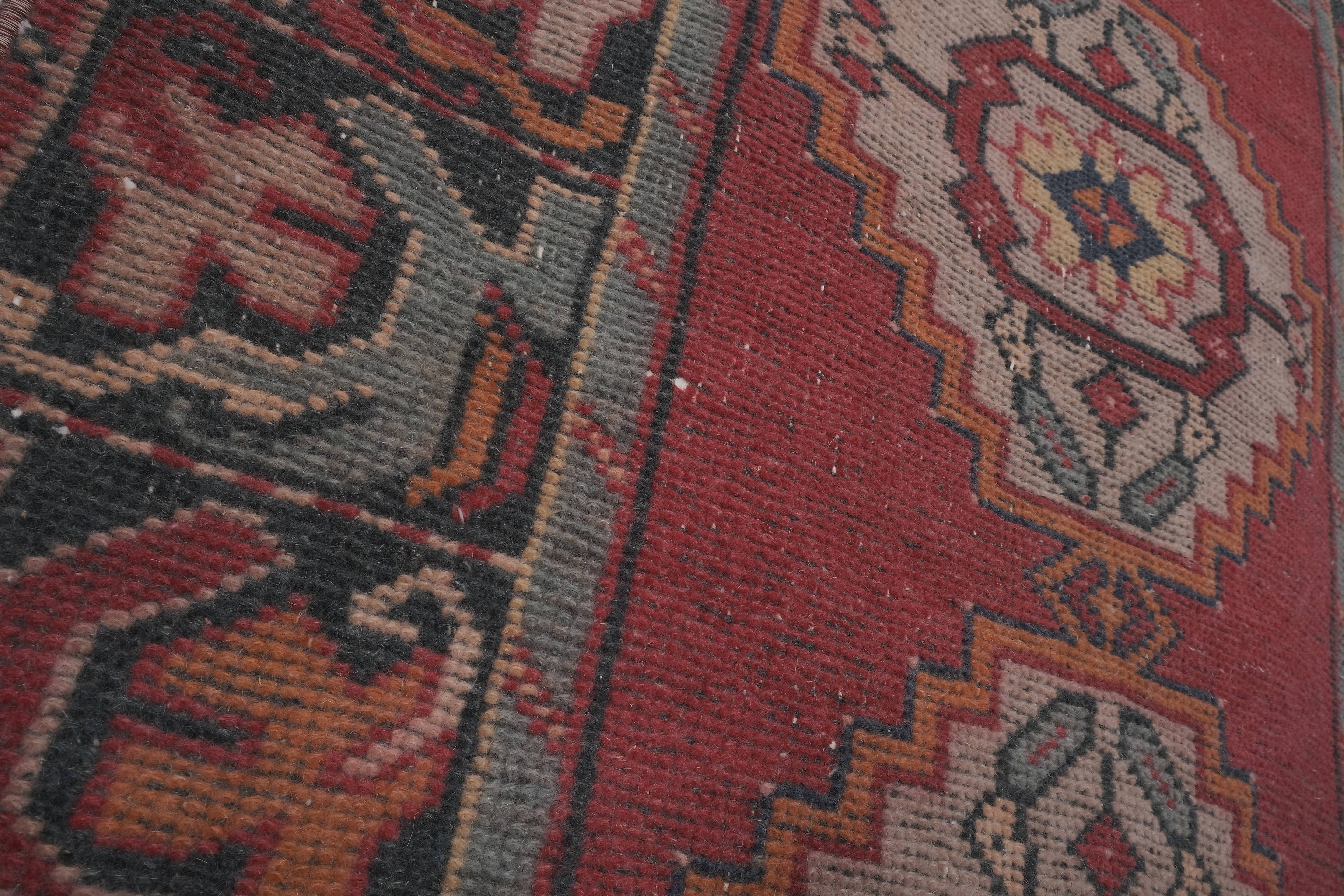 Vintage Turkish Runner Rug 3' x 9'4''