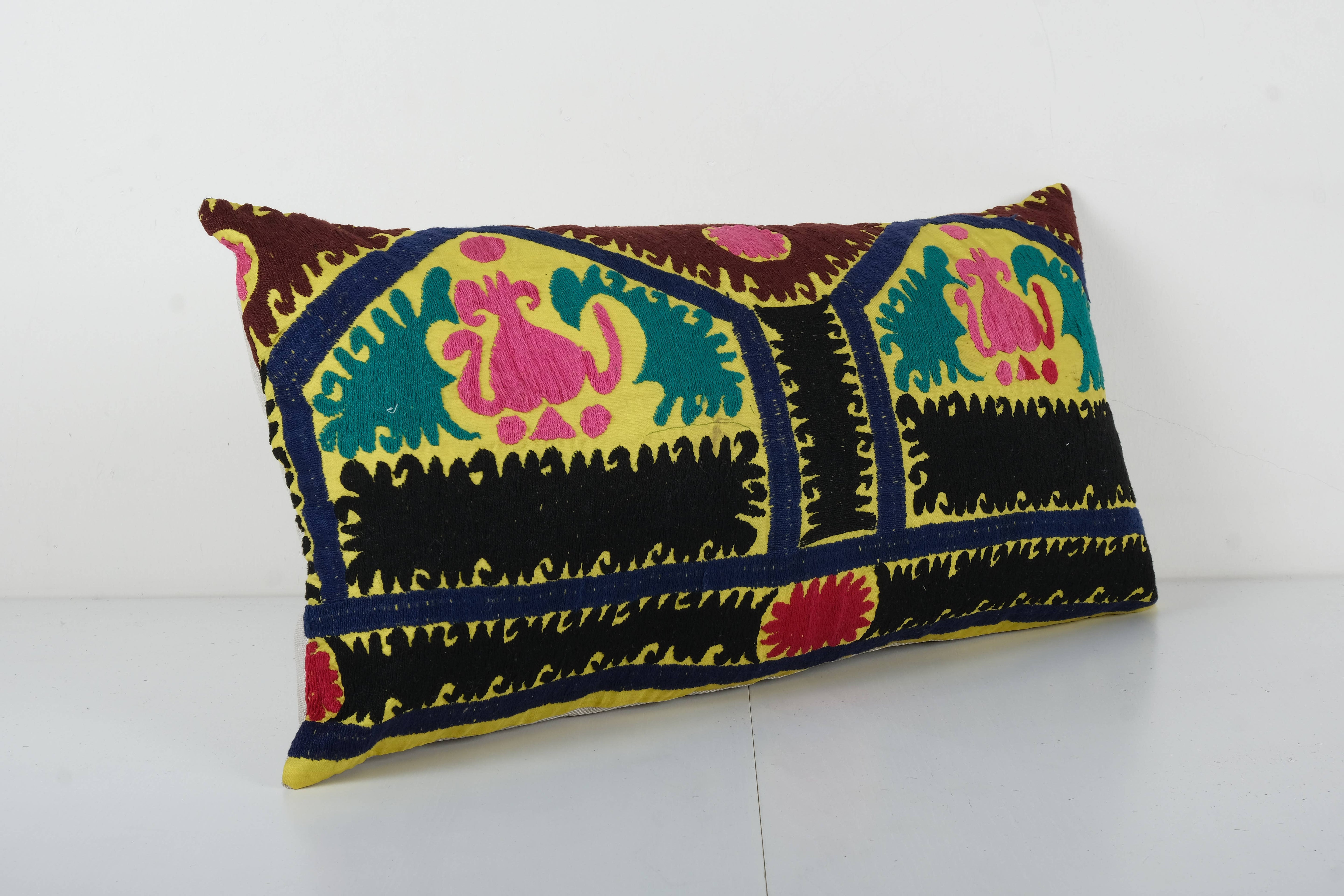 Suzani Bedding Pillow Cover | 14'' x 26''