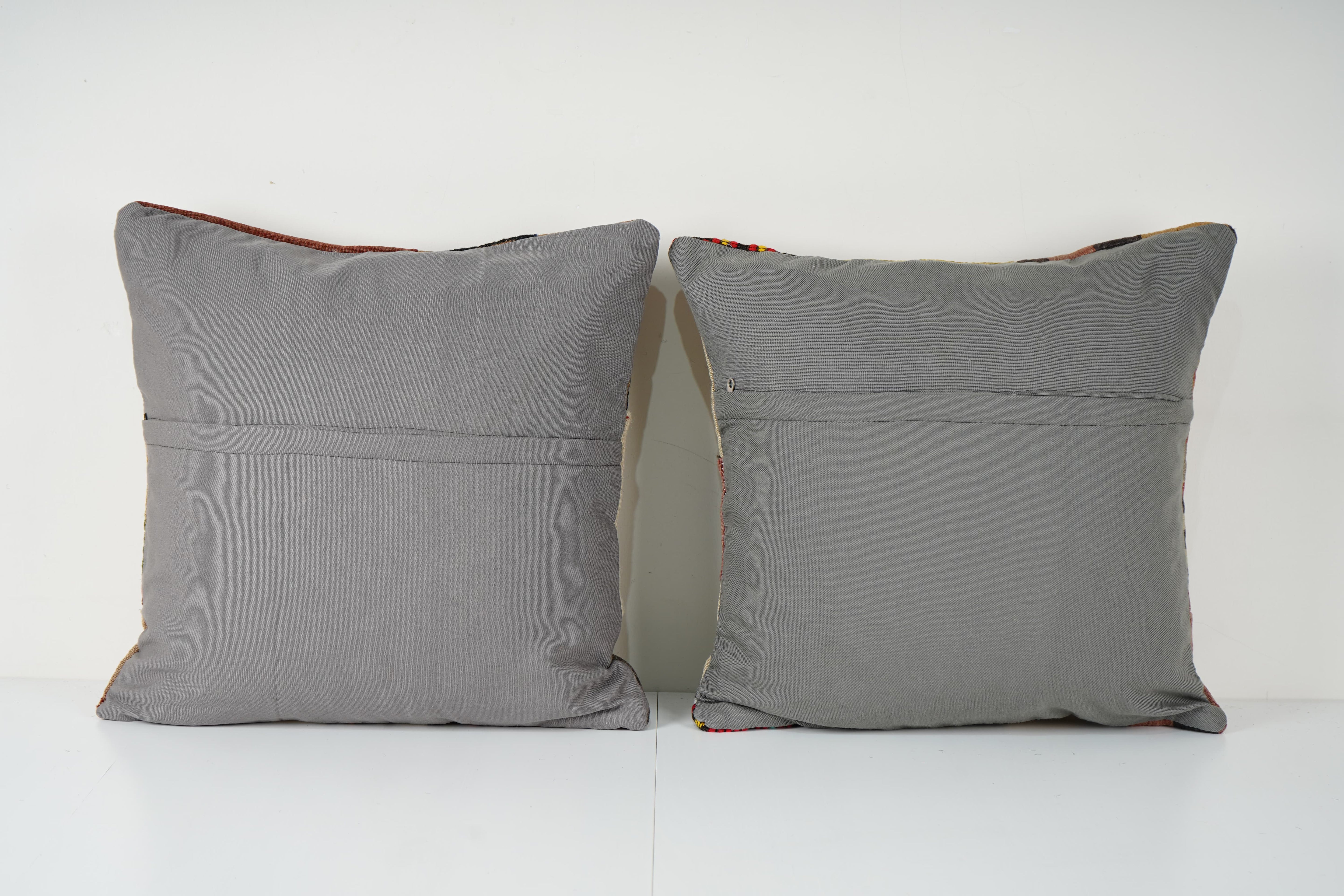 Kilim Patchwork Pillow Cover Set of 2 | 20'' x 20''