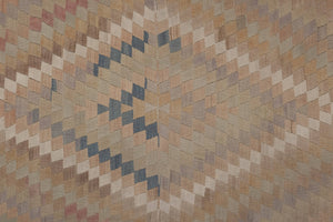 Vintage Turkish Kilim Rug 5'10'' x 8'