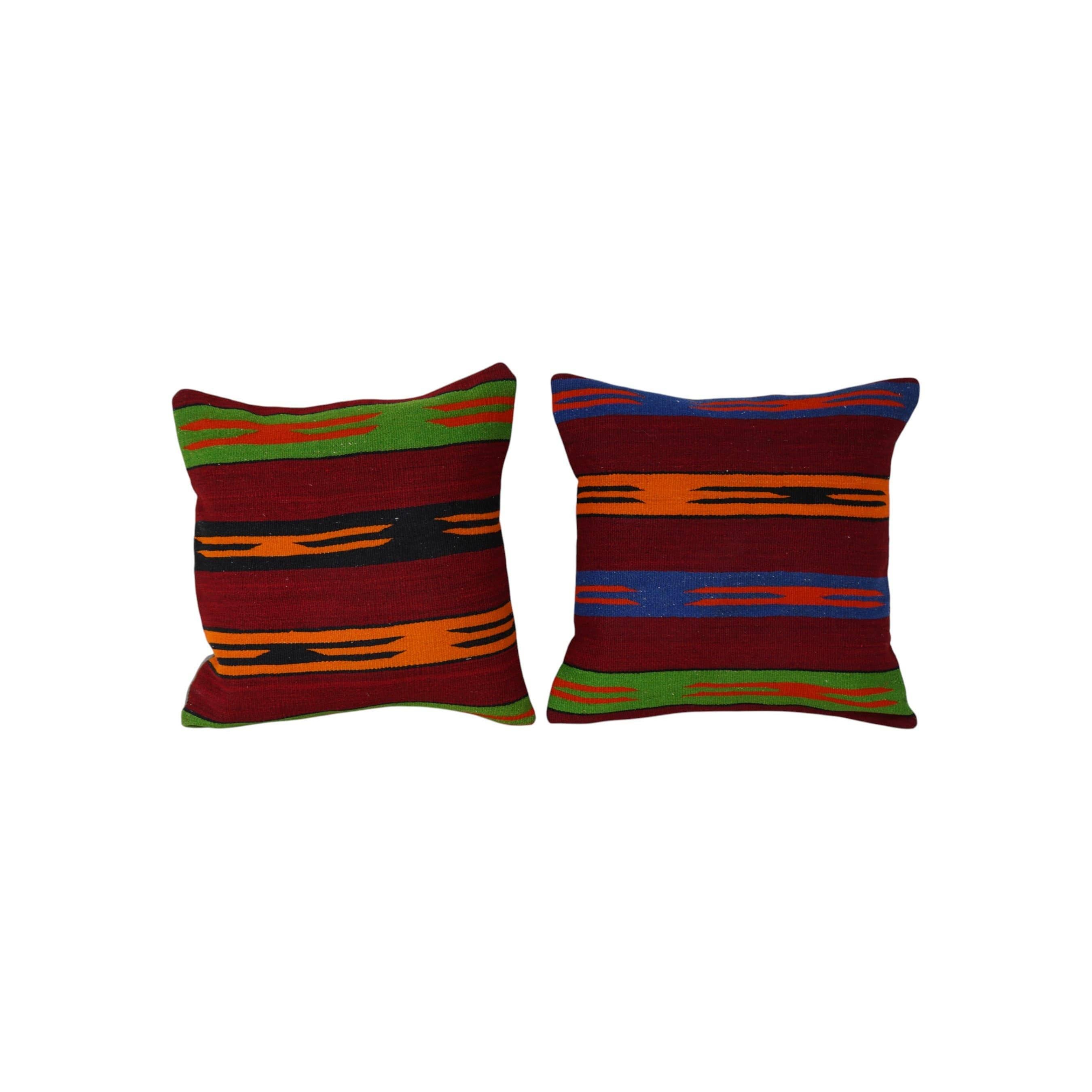 Kilim Pillow Cover Set of 2 | 20'' x 20''