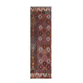 Vintage Turkish Kilim Runner 3'9'' x 12'4''
