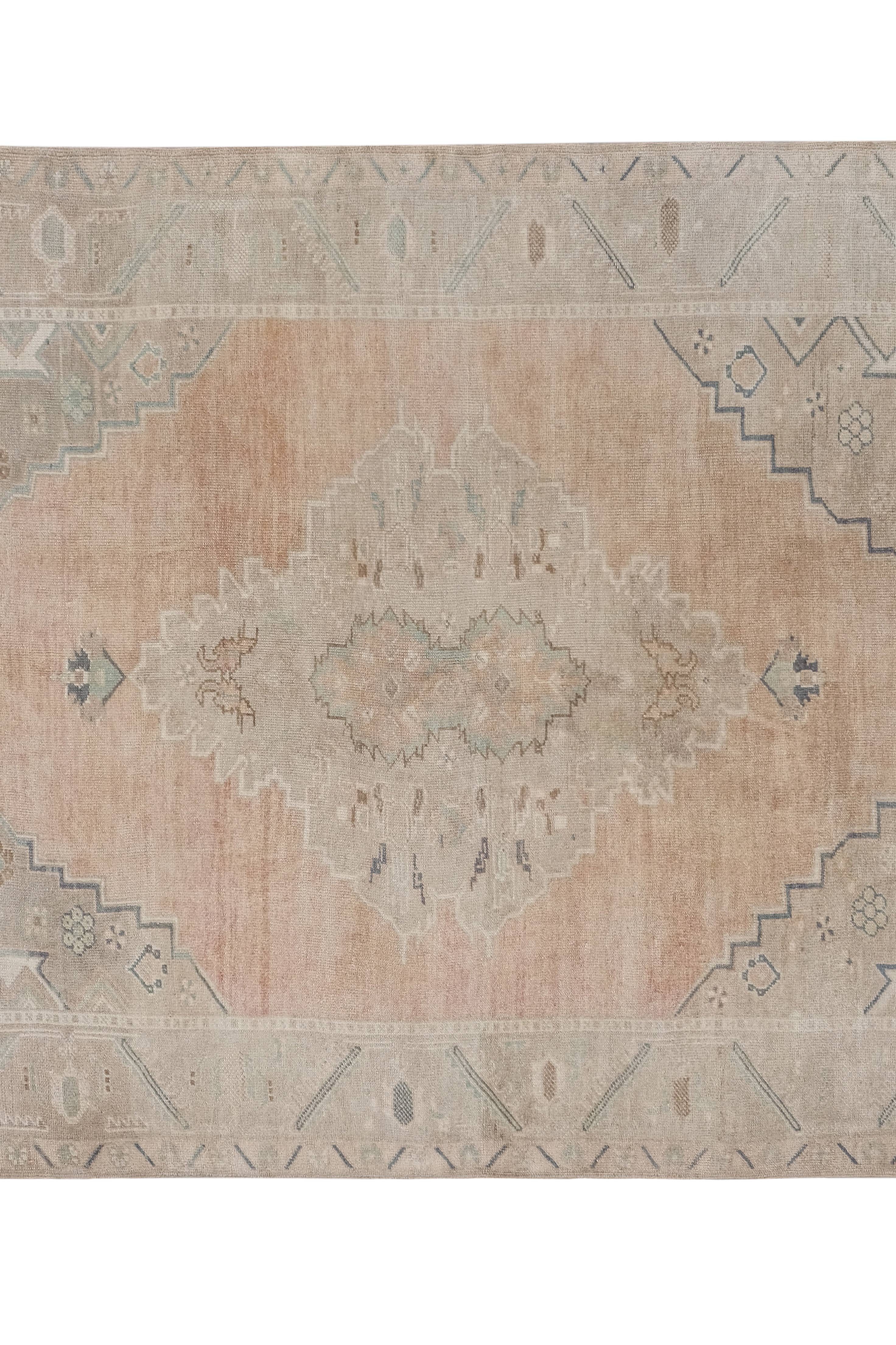 Vintage Oushak Rug 5'11'' x 8'7''