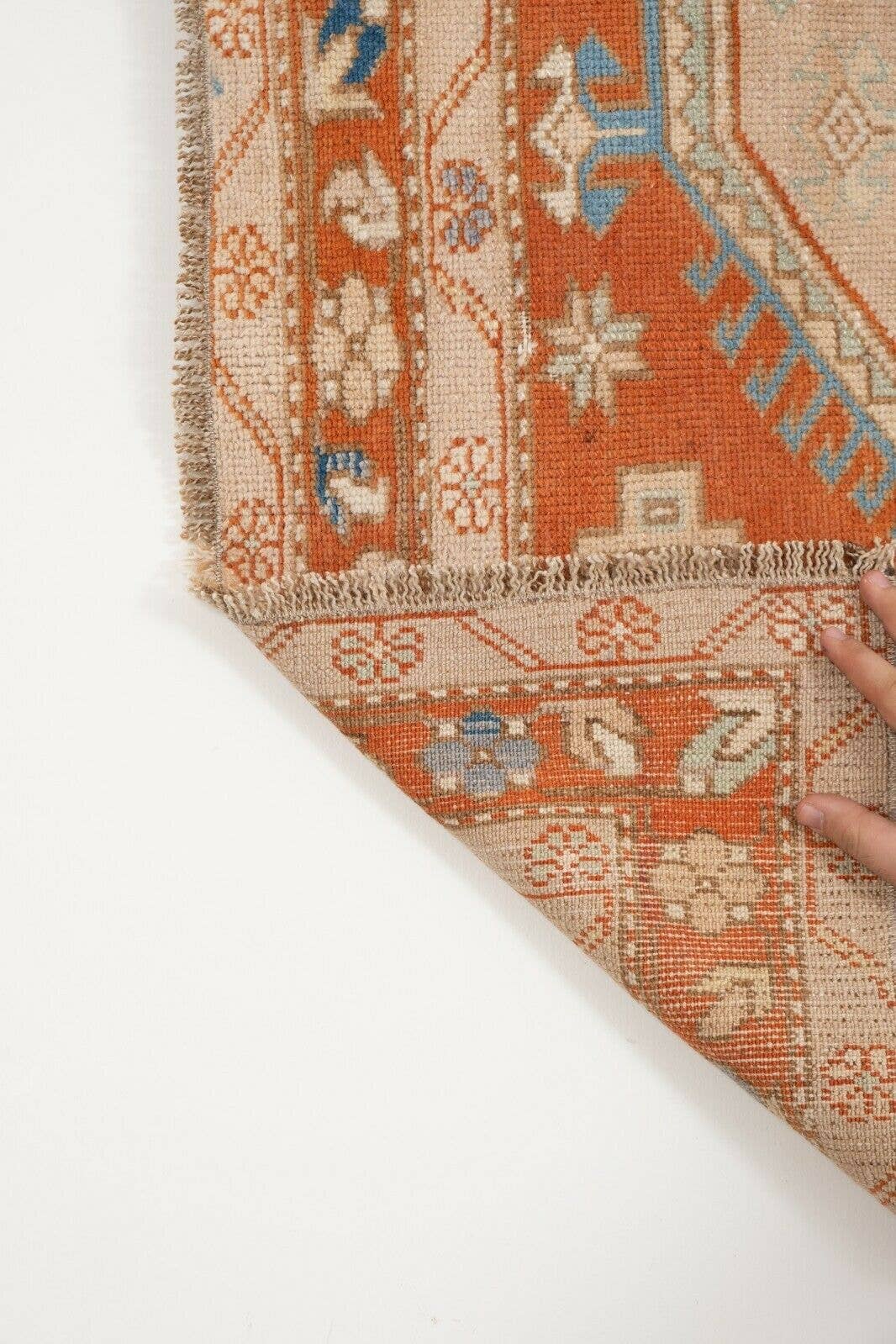 Vintage Caucasian Rug 4'1'' x 7'2''