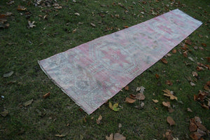 Vintage Herki Runner Rug 2'7'' x 13'1''