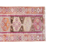 Vintage Kurdish Runner Rug 2'8'' x 10'4''