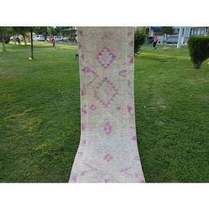 Vintage Turkish Runner Rug 2'7'' x 11'6''